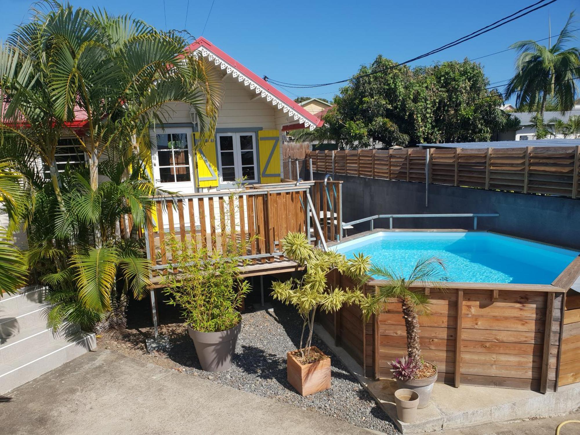Bungalow Des Papayes Сен-Луї Екстер'єр фото